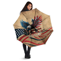America 250th Anniversary Umbrella Eagle Us Flag July 4Th - Wonder Print Shop