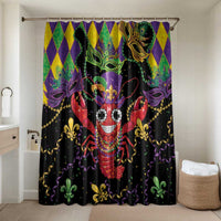 Mardi Gras Crawfish Bathroom Set On Tuesdays We Wear Beads - Wonder Print Shop