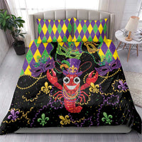 Mardi Gras Crawfish Bedding Set On Tuesdays We Wear Beads - Wonder Print Shop
