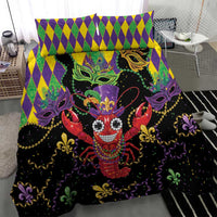 Mardi Gras Crawfish Bedding Set On Tuesdays We Wear Beads - Wonder Print Shop