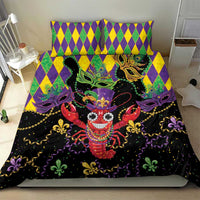 Mardi Gras Crawfish Bedding Set On Tuesdays We Wear Beads - Wonder Print Shop