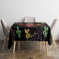 Mardi Gras Crawfish Tablecloth On Tuesdays We Wear Beads - Wonder Print Shop