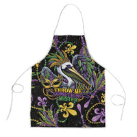 Mardi Gras Pelican Apron Throw me Something Mister! - Wonder Print Shop