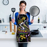 Mardi Gras Pelican Apron Throw me Something Mister! - Wonder Print Shop