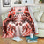 Personalized Kentucky Horse Racing Blanket Happy 150th Anniversary Red Style