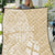 Custom Indo Fijians Quilt Fiji ke Hindustani Polyneisan Paisley Beige Style