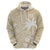 Custom Indo Fijians Zip Hoodie Fiji ke Hindustani Polyneisan Paisley Beige Style - Wonder Print Shop