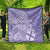 Custom Indo Fijians Quilt Fiji ke Hindustani Polyneisan Paisley Purple Style