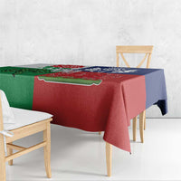 Custom British Lions Tablecloth Combination of England Irish Scottish Welsh