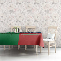 Custom British Lions Tablecloth Combination of England Irish Scottish Welsh