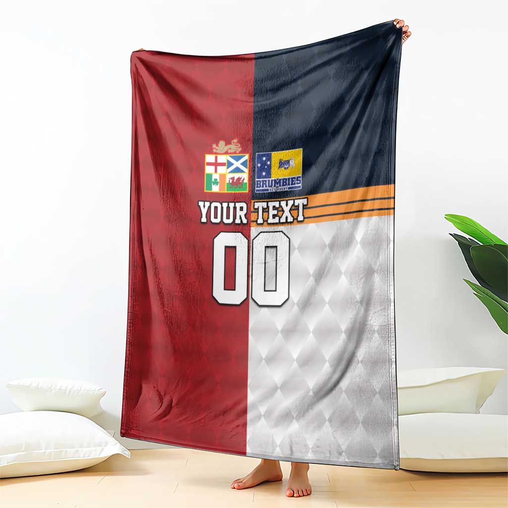 Custom British Lions Australia ACT Blanket Sporty Style