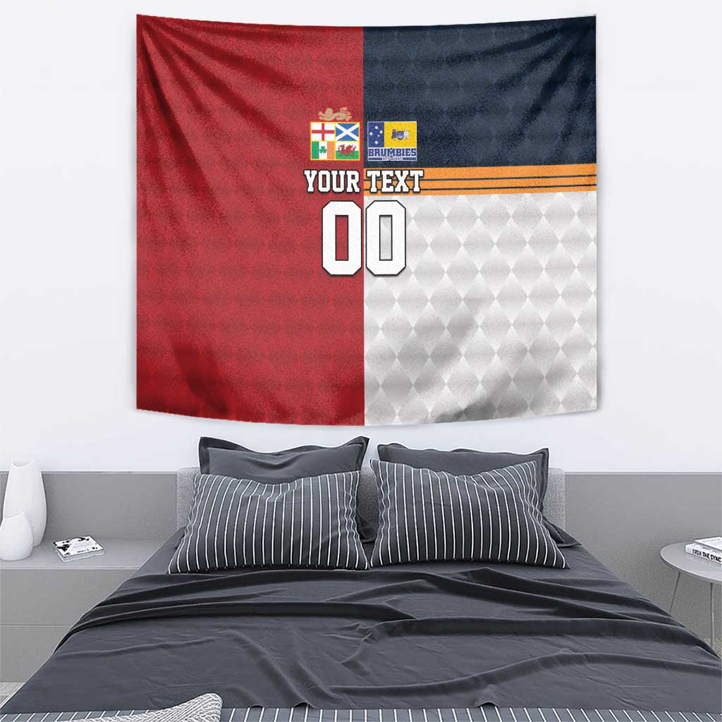 Custom British Lions Australia ACT Tapestry Sporty Style