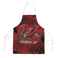 Wales Rugby National Heritage Apron Red Dragon Inspired Edition