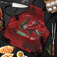 Wales Rugby National Heritage Apron Red Dragon Inspired Edition