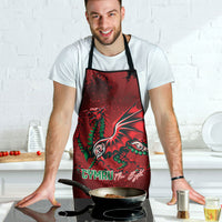 Wales Rugby National Heritage Apron Red Dragon Inspired Edition