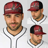Wales Rugby National Heritage Personalized Baseball Net Cap Red Dragon Inspired Edition
