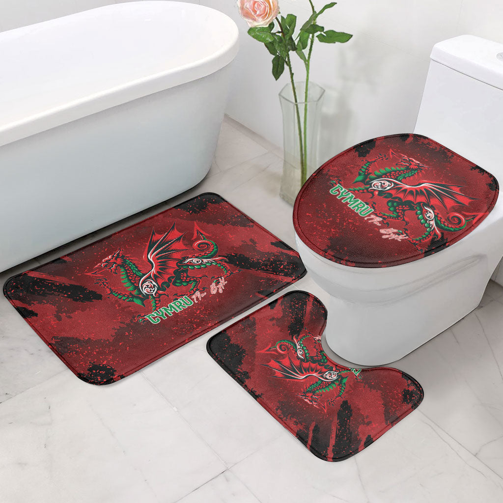 Wales Rugby National Heritage Bathroom Set Red Dragon Inspired Edition