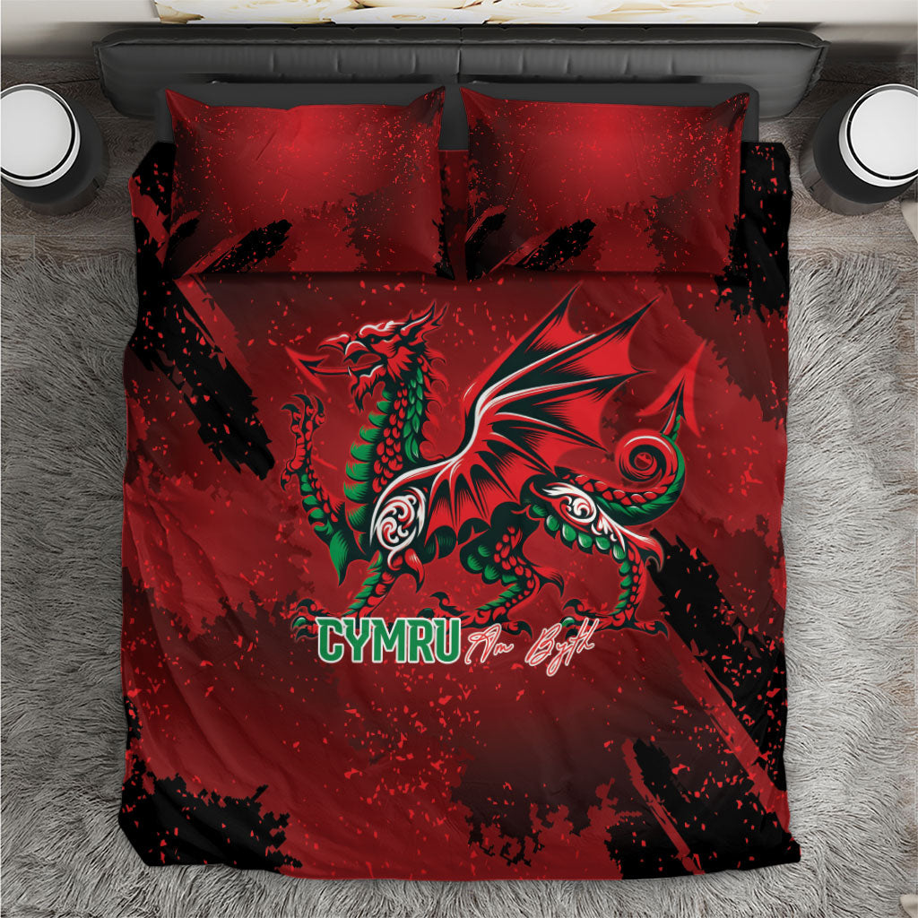 Wales Rugby National Heritage Bedding Set Red Dragon Inspired Edition