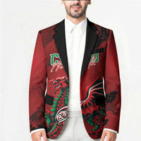 Wales Rugby National Heritage Custom Blazer Red Dragon Inspired Edition