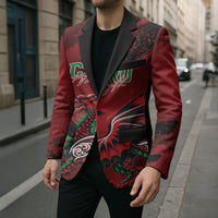 Wales Rugby National Heritage Custom Blazer Red Dragon Inspired Edition