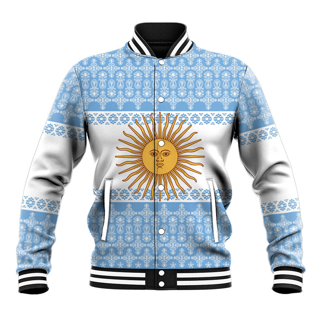 Argentina Rugby National Heritage Custom Baseball Jacket Gaucho Inspired