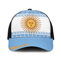Argentina Rugby National Heritage Personalized Baseball Net Cap Gaucho Inspired