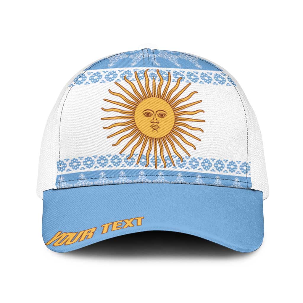 Argentina Rugby National Heritage Personalized Baseball Net Cap Gaucho Inspired