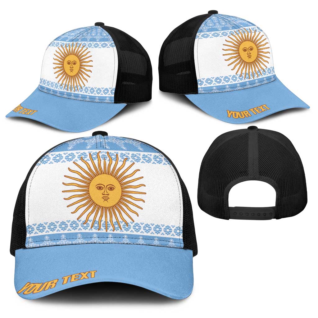 Argentina Rugby National Heritage Personalized Baseball Net Cap Gaucho Inspired