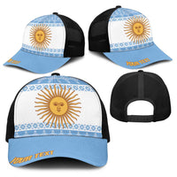 Argentina Rugby National Heritage Personalized Baseball Net Cap Gaucho Inspired