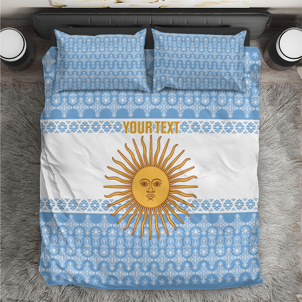 Argentina Rugby National Heritage Custom Bedding Set Gaucho Inspired