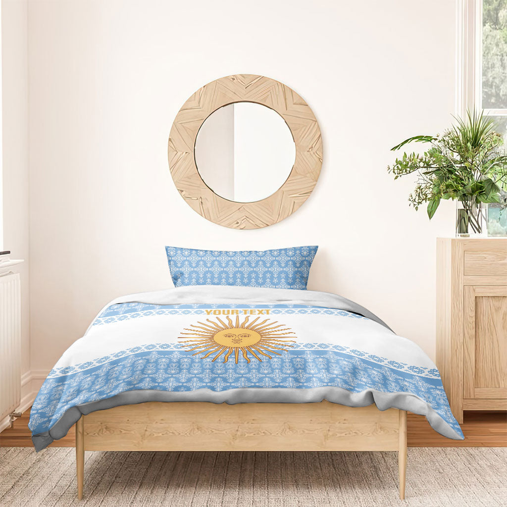 Argentina Rugby National Heritage Custom Bedding Set Gaucho Inspired