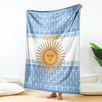 Argentina Rugby National Heritage Custom Blanket Gaucho Inspired