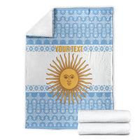 Argentina Rugby National Heritage Custom Blanket Gaucho Inspired