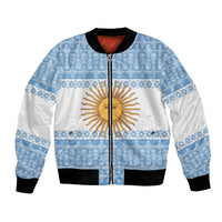 Argentina Rugby National Heritage Custom Bomber Jacket Gaucho Inspired
