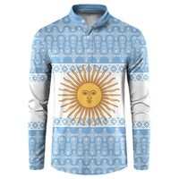 Argentina Rugby National Heritage Custom Button Sweatshirt Gaucho Inspired