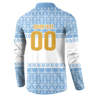 Argentina Rugby National Heritage Custom Button Sweatshirt Gaucho Inspired