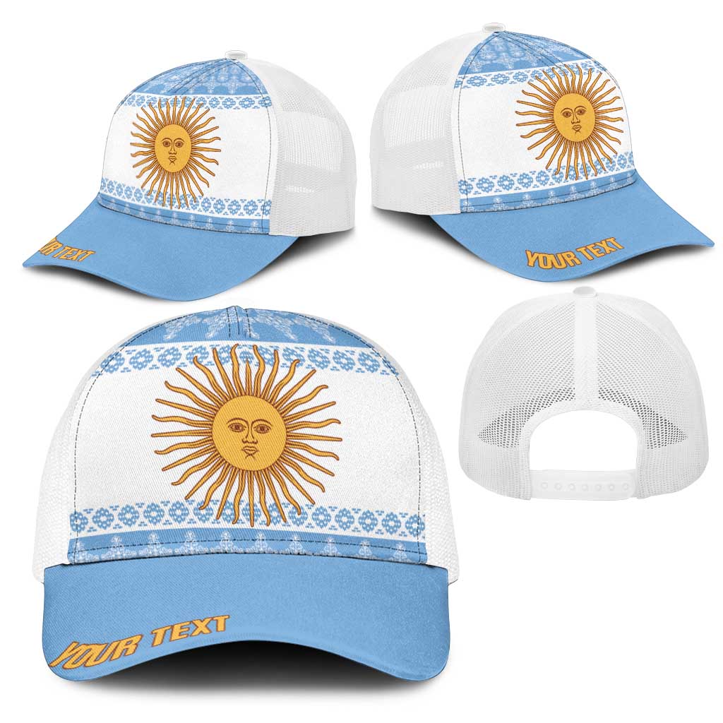 Argentina Rugby National Heritage Personalized Mesh Trucker Cap Gaucho Inspired