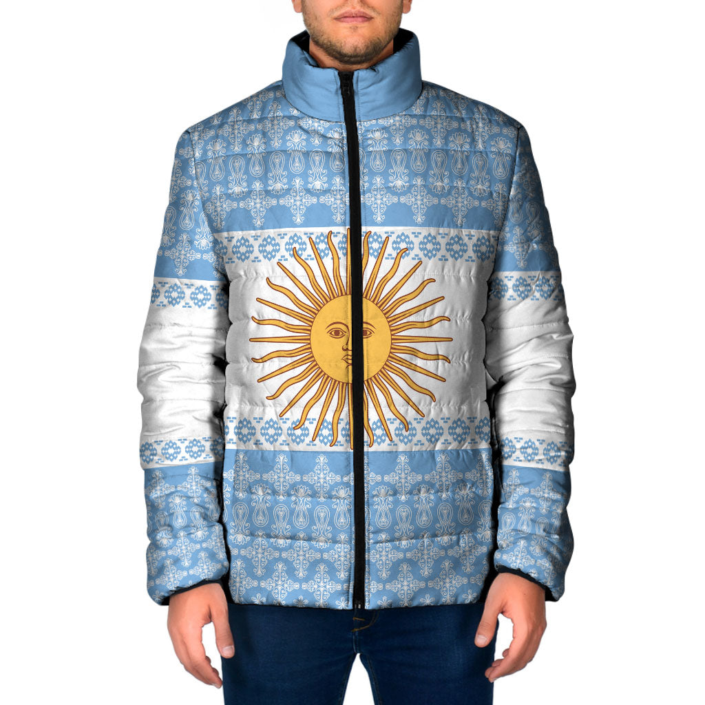 Argentina Rugby National Heritage Custom Padded Jacket Gaucho Inspired