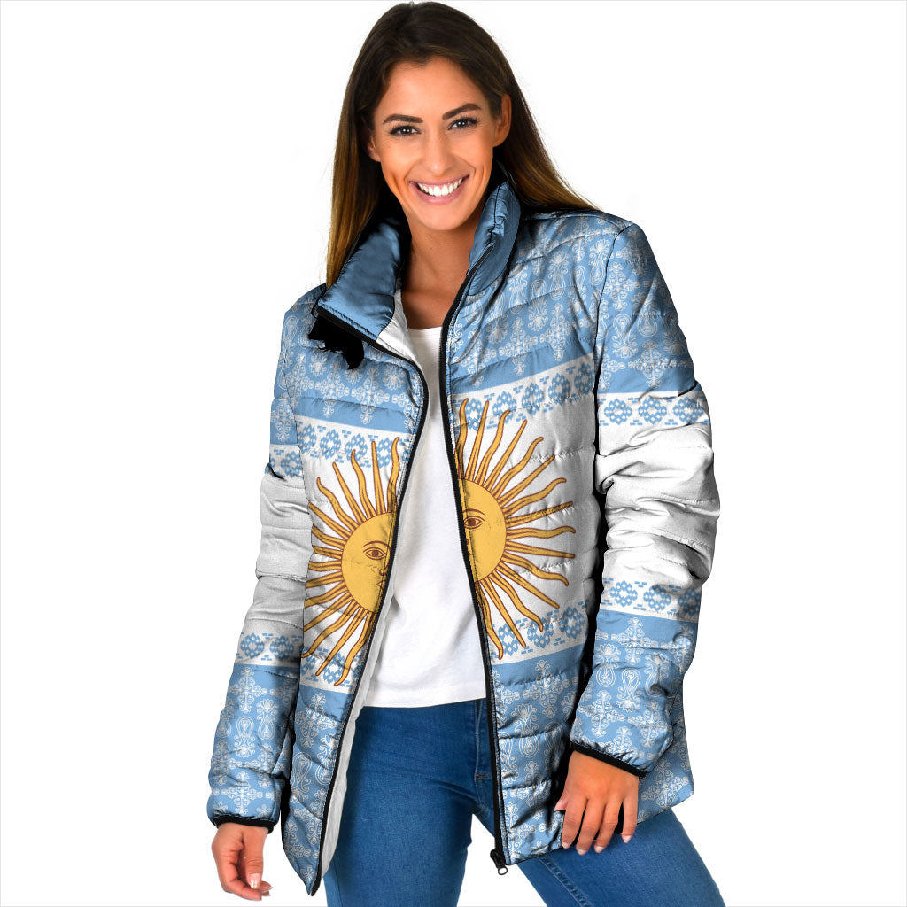 Argentina Rugby National Heritage Custom Padded Jacket Gaucho Inspired