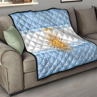 Argentina Rugby National Heritage Custom Quilt Gaucho Inspired