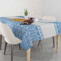 Argentina Rugby National Heritage Custom Tablecloth Gaucho Inspired