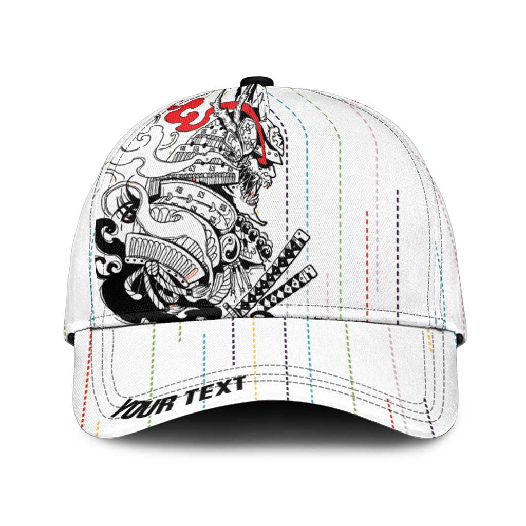 Japan Rugby National Heritage Personalized Classic Cap Traditional Sashiko Inspired