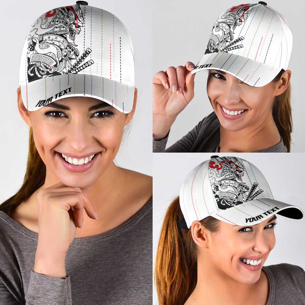 Japan Rugby National Heritage Personalized Classic Cap Traditional Sashiko Inspired