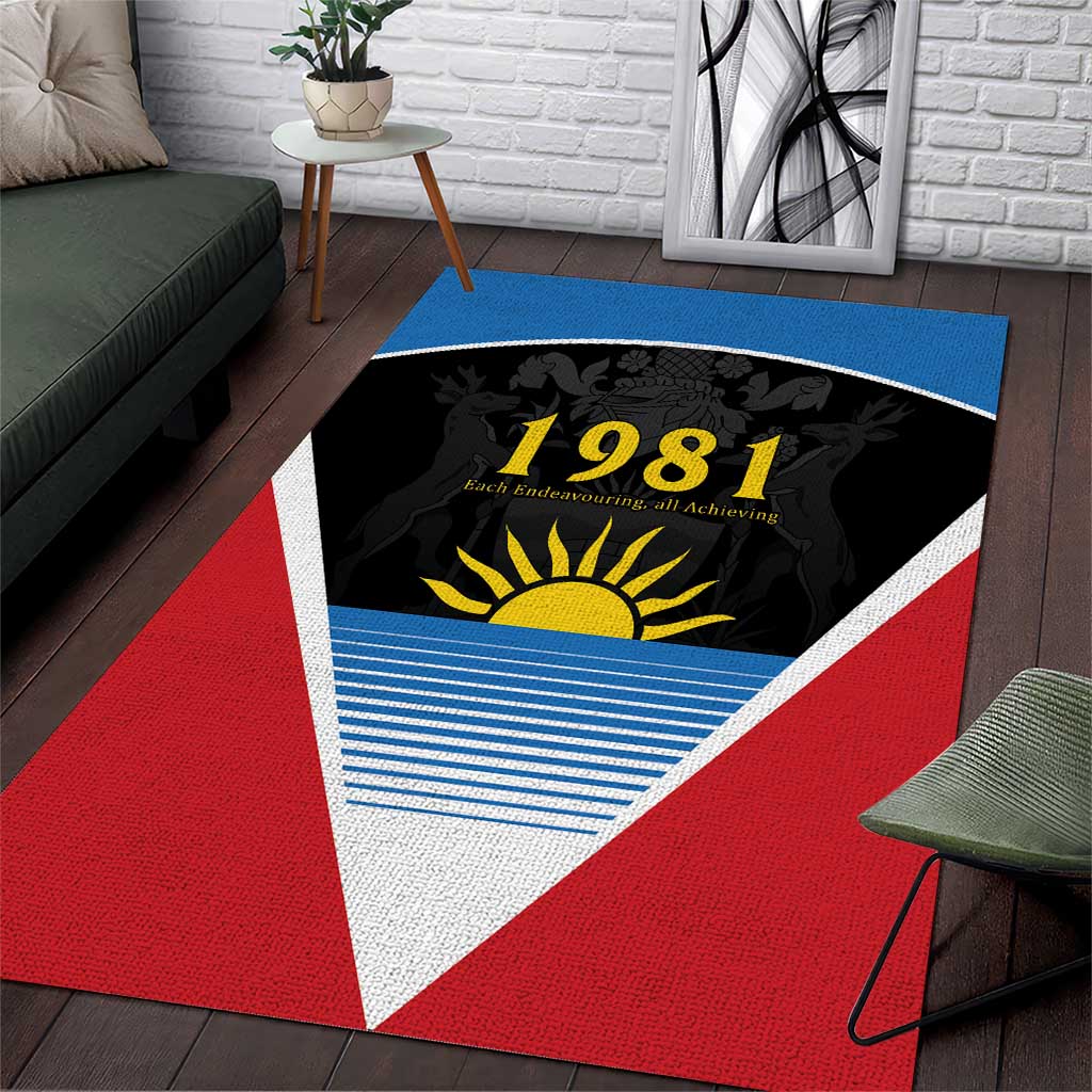 Antigua and Barbuda 1981 Area Rug Each Endeavouring All Achieving LT9 - Wonder Print Shop