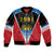 Antigua and Barbuda 1981 Bomber Jacket Each Endeavouring All Achieving LT9 - Wonder Print Shop