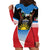 Antigua and Barbuda 1981 Hoodie Dress Each Endeavouring All Achieving - Wonder Print Shop