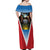 Antigua and Barbuda 1981 Off Shoulder Maxi Dress Each Endeavouring All Achieving - Wonder Print Shop