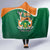 Niger Republic Day Personalized Hooded Blanket Fraternite Travail Progres