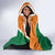 Niger Republic Day Personalized Hooded Blanket Fraternite Travail Progres