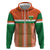 Equipe de Football Du Niger Custom Zip Hoodie - Wonder Print Shop